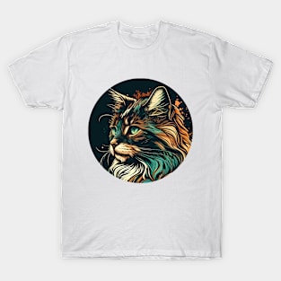 Purrfect Cat Colorful - Cat Kitten Lover T-Shirt